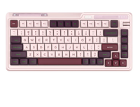 Clavier mécanique personnalisé KZZI K75Lite rétro sans fil tri-mode pour jeux, clavier avec touches remplaçables à chaud, rétroéclairage RGB