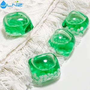 Eco friendly clothes sheet detergent powder capsules laundry detergent pods laundry scent booster beads