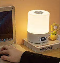 Factory Price Rechargeable Smart Night <b>Light</b> With 3 Colors Eye-friendly <b>Touch</b> LED Clock <b>Bedside</b> Lamp Ambient <b>Light</b> - Product Image 5