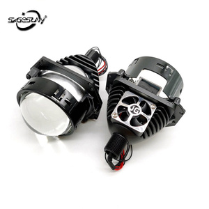 Faros Delanteros LED para Automóvil, Lente Dual, Montaje con Pernos No Destructivo, 45w/55w, Foco de Ojo de Pez de 3 Pulgadas, Proyector Bi-LED - Product Image 4