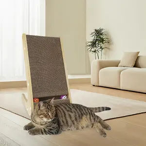 Maison de grattoir de chat en carton de papier recyclé de haute qualité pour les chats jouant