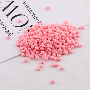 Perles Rondelles en Verre Plaqué 5 mm Colorées pour la Fabrication de Bijoux DIY, Accessoires Artisanaux pour Bracelets, Été 2024 - Product Image 4
