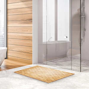 Tappetino da bagno in bambù <span class=keywords><strong>antiscivolo</strong></span> accessorio <span class=keywords><strong>per</strong></span> vasca da bagno in bambù vassoio in legno con pavimento impermeabile <span class=keywords><strong>per</strong></span> interni <span class=keywords><strong>per</strong></span> vasca da bagno - Product Image 4