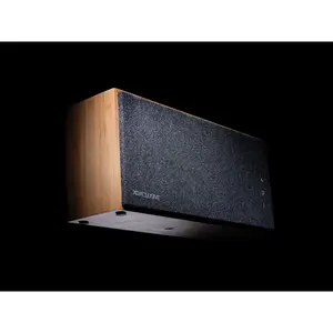 Altavoz inalámbrico Wynn de 20W, bambú, dispositivos sostenibles - Product Image 2