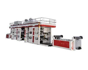 High speed good quality plastic film baby diaper PP woven Big CI 8 colors Flexo Printing Machine