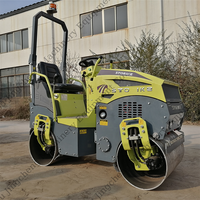 Approvisionnement direct d'usine 1 tonne 2 tonnes 3 tonnes mini compacteur vibrant rouleau d'asphalte rouleau de route à double tambour rouleau diesel