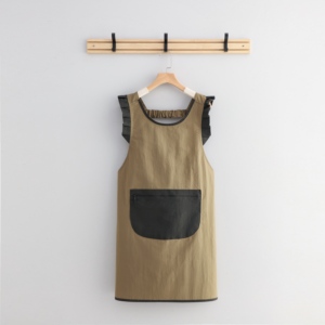 Bata de Cocina Coreana Duradera y Transpirable con Tirantes Ajustables, Resistente a las Manchas y al Agua - Product Image 4