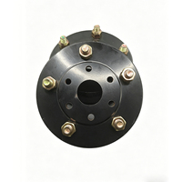 Tambour de frein de 180 mm pour tricycle, 6 trous intérieurs, 5 trous extérieurs, moyeu de roue arrière, pot de frein à tambour pour pièces de tricycle à 3 roues