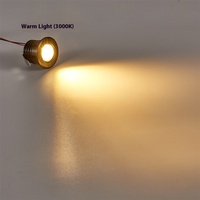 Mini spot encastré LED en aluminium, diamètre du trou 30 mm, haute luminosité 3W, éclairage intérieur pour armoire et plafond