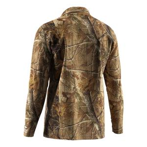 Polo de Golf para Hombre, Camuflaje, 100% Poliéster, Absorbente de Humedad, Manga Larga, Camisa de Pesca Transpirable e Impermeable, Diseño de Tallas Grandes - Product Image 2