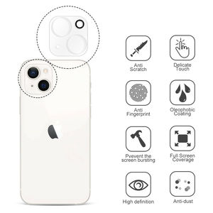 Obiettivo della Fotocamera Del Telefono cellulare Protezione Dello Schermo <span class=keywords><strong>per</strong></span> il iPhone 13 Pellicola protettiva - Product Image 2