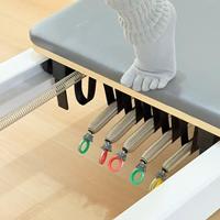 Reformer de Pilates Professionnel en Aluminium Léger de Qualité Supérieure, Cadre en Alliage Personnalisé de 2400 mm, 6 Ressorts, Machine Commerciale Nordique