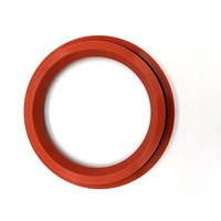 Anneau d'étanchéité en caoutchouc de silicone industriel résistant à la corrosion à haute température, à enfoncer, personnalisable
