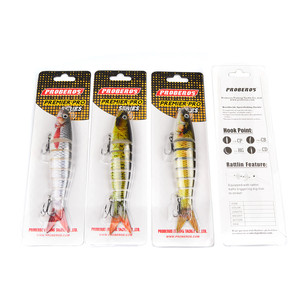 Cebos articulados de 12 colores, 133mm, 19g, Señuelos de Pesca Kwikfish, Carnada Artificial - Product Image 5