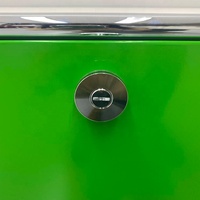 Gabinete de almacenamiento de gran capacidad de acero inoxidable modular moderno, gabinete combinado para sala de estar para apartamento en casa