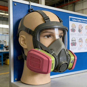 Kartrid/Filter <span class=keywords><strong>Respirator</strong></span> <span class=keywords><strong>P100</strong></span> 60926, Melindungi dari Uap Organik, Klorin, Hidrogen Klorida, dll. - Product Image 5