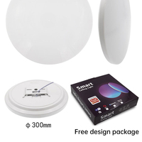Vertex Offres Spéciales TUYA RGB CCT Plafonnier LED intelligent réglable par application de contrôle Luminaire de plafond encastré CE