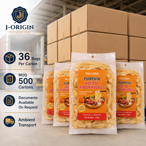 Mie Pita Rasa Labu Siap Masak Mie Asia Label Pribadi Eceran Restoran Layanan Makanan Grosir