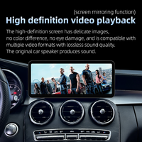 Système Linux 12.3 pouces Google Car Multimedia GPS Navigation Carplay Player pour Mercedes C W205 GLC X253 AB CLA GLA 2013-2019