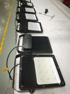 <span class=keywords><strong>Projecteur</strong></span> <span class=keywords><strong>LED</strong></span> haute luminosité 50W 100W 150W 200W 300W en aluminium moulé sous pression IP66 pour extérieur, ponts et construction - Product Image 5
