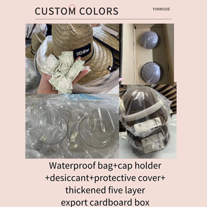 Chất Lượng Cao Đồng Bằng Số Lượng Lớn Dành Cho Người Lớn Thiết Kế Trống Cổ Điển Cá Nhân Giấy Vải Cowgirl Cao Bồi Mũ Rơm Nhà Sản Xuất Trong Số Lượng Lớn - Product Image 2