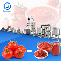 OCEAN Ketchup Productielijn Kleine Tomatensaus Verwerkingsmachine Tomatenpuree Verwerkingsinstallatie