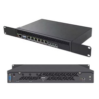 Appareil réseau en rack personnalisé C3758 C3808 C3958 6x1G Ethernet 8x10G SFP+ DDR4 M.2 NVME Pare-feu Routeur Serveur
