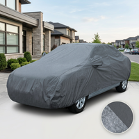 Housse de voiture en coton aiguilleté composite PVC 250 g/m² personnalisable, imperméable, disponible en toutes saisons, anti-poussière, anti-taches