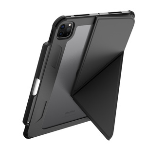 2024 nuova <span class=keywords><strong>custodia</strong></span> Origami Folio PU pelle TPU Four Corner Airbag antiurto Smart Cover <span class=keywords><strong>Pad</strong></span> per iPad <span class=keywords><strong>Air</strong></span> 13 11 iPad Pro 11 - Product Image 4