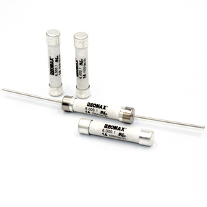 6.35x32mm Điện áp cao 1000V 750V 600V 500V 300V 250V Ống gốm cầu chì thời gian trễ thổi chậm 1A 0.5A 20A 50A 3.a cầu chì ống gốm - Product Image 4