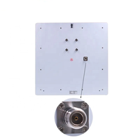 Lecteur d'étiquette RFID UHF graveur 9dbi/12dbi antenne RS232 10m longue portée lecture polarisation circulaire système de stationnement antenne RFID
