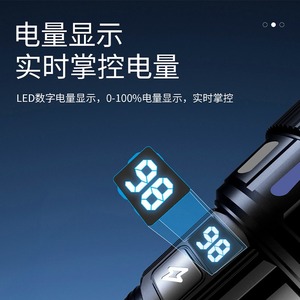 ไฟฉาย Ly-109 1200 มิลลิแอมป์แบบชาร์จไฟได้ แสงสีขาว ใช้กลางแจ้ง - Product Image 5