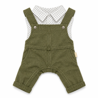 Combinaison pour chien avec col à pois, combinaison douce pour chiot, vêtements élégants pour chiens de petite et moyenne taille, tels que les Dachshunds