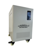 Stabilisateur de tension monophasé 40 kVA 220 V entièrement en cuivre AVR pour ligne de production industrielle