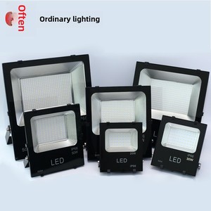 Projecteur LED en aluminium haute luminosité pour usage intérieur/extérieur, étanche IP66, alimentation CA, éclairage d'entrepôt et de jardin WD-FL-12 W - Product Image 4