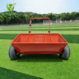 Machine à pousser manuelle pour le remplissage de <span class=keywords><strong>gazon</strong></span> artificiel, épandeur de granulés de sable, de caoutchouc et de béton - Product Image 2