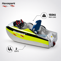 Bateau Jetski Mini Electric Lithium Battery High Speed Water Entertainment Mini Speed Karting EPP Boat