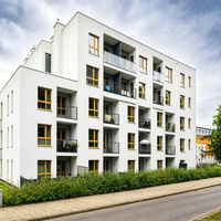 Edificio de Apartamentos de Estructura de Acero Prefabricada, Residencia Modular Multifamiliar, Estructura de Acero Económica