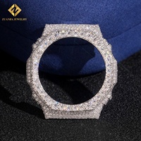 GA2100 Montre à bulles Moissanite Vvs1 + lunette pour étui BussDown avec certificat Gra