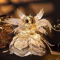 ARTYIMO True Love Contract, Rompecabezas STEM al por Mayor, Regalo de Boda, Decoración, Kits de Modelos Metálicos OEM, Rompecabezas Metálico 3D