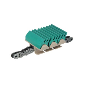 Transportband Onderdelen Stalen Bodem Ketting <span class=keywords><strong>1873</strong></span> Grijper Ketting Plastic Tab/Soorten Transportband Bel - Product Image 4