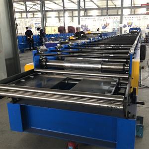 폐쇄 형 내부 잠금 바닥 데크 롤 성형 기계 Dovetail 금속 아연 도금 롤 포머가 - Product Image 4