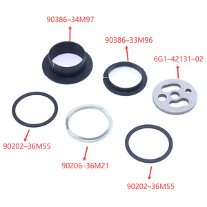 ชุดประกอบแขนควบคุมมอเตอร์เรือยามาฮ่า รุ่น 63V-42111-01-4D สำหรับเครื่องยนต์ 9.9/15 แรงม้า อะไหล่ทดแทน - Product Image 2