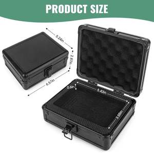 Étui de rangement individuel <span class=keywords><strong>pour</strong></span> cartes de sport PSA BGS SGC – Compatible avec jusqu'à 2 slabs PSA ou 2 slabs BGS - Product Image 2