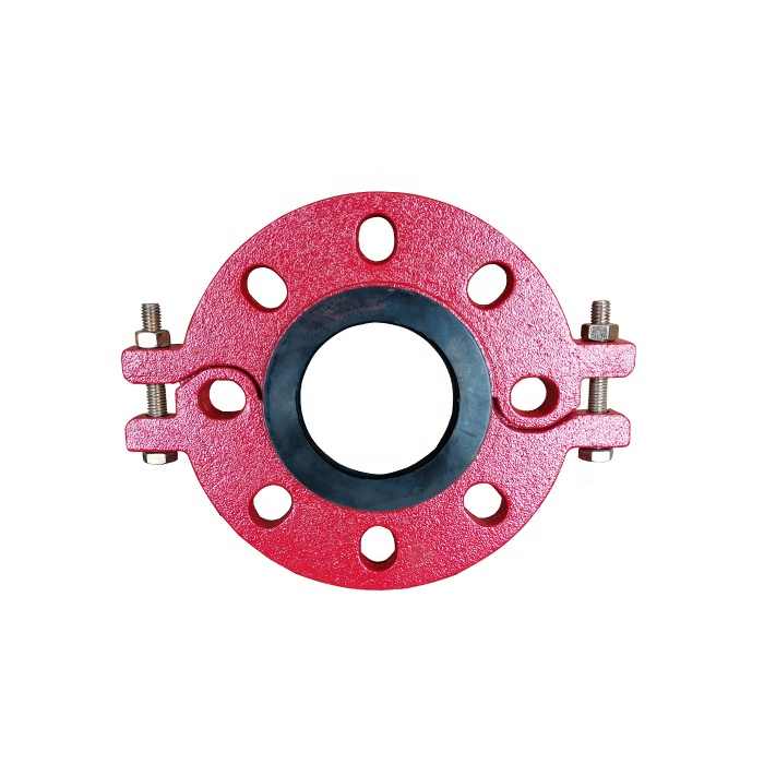 FM Certificated Casting Ductile Iron DI Grooved Flange ANSI Class 150