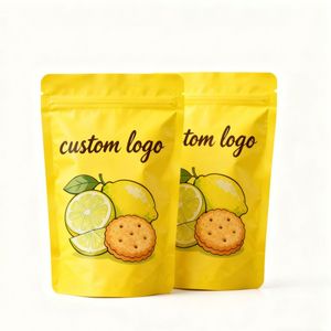 Resealable Stand up Pouch Food <b>Packaging</b> Candy Biscuit Nut Pet Aluminum Foil Bag <b>Plastic</b> <b>Packaging</b> Zip Heat Seal Bag - Product Image 1