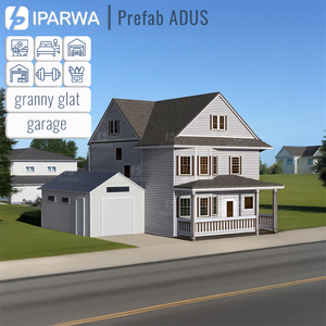 Maison conteneur personnalisable fabriquée en Chine <span class=keywords><strong>Garage</strong></span> préfabriqué Kits ADU unités d'habitation accessoires en acier et panneau sandwich - Product Image 1