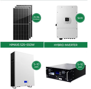 Deye <strong>Hot</strong> Sell Complete <strong>Solar</strong> <strong>Panel</strong> Energy <strong>System</strong> 5kw 8KW 10kw Home Use Hybrid <strong>Solar</strong> Power <strong>System</strong> Factory <strong>Price</strong> OEM - Product Image 2