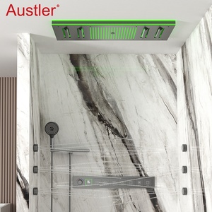 Juego de Ducha de Techo LED Inteligente de 7 Modos, con Montaje Empotrado en la Pared, con Música - Product Image 2