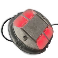 Étanche IP68, capacité de charge de 50 tonnes, éclairage à clou simple/double direction en option, couleur jaune, blanc, rouge, garantie de 3 ans